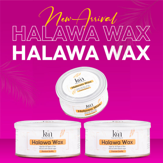 Bundle of 3 - KVN Natural Halawa Wax