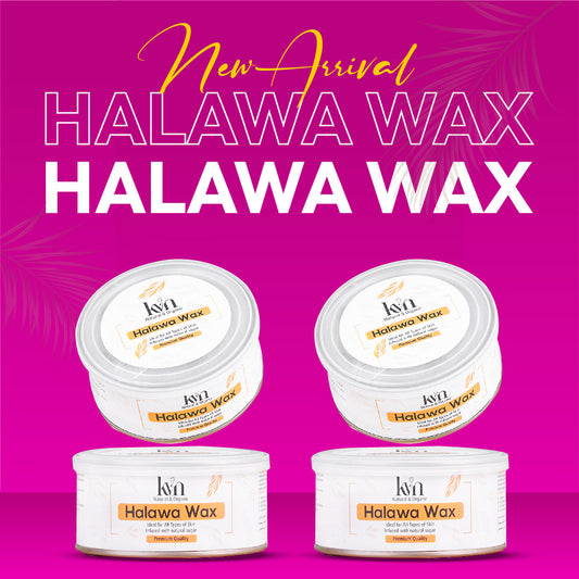 Bundle of 4 - KVN Natural Halawa Wax