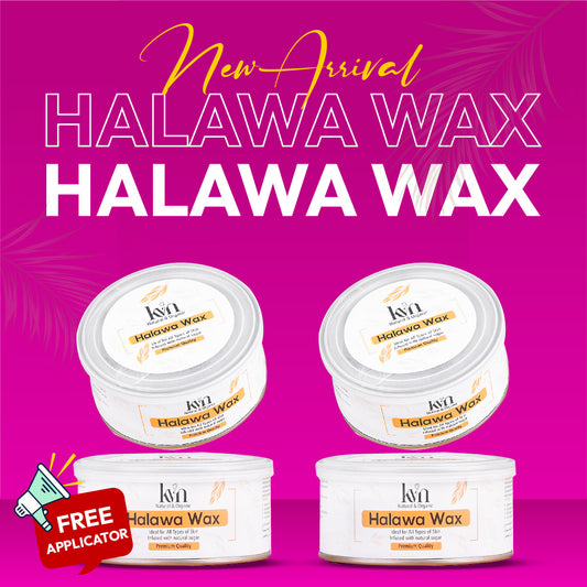 Bundle of 4 - KVN Natural Halawa Wax