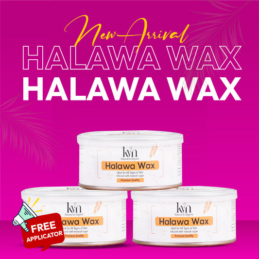 Bundle of 3 - KVN Natural Halawa Wax